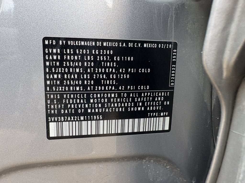2020 Volkswagen Tiguan SE