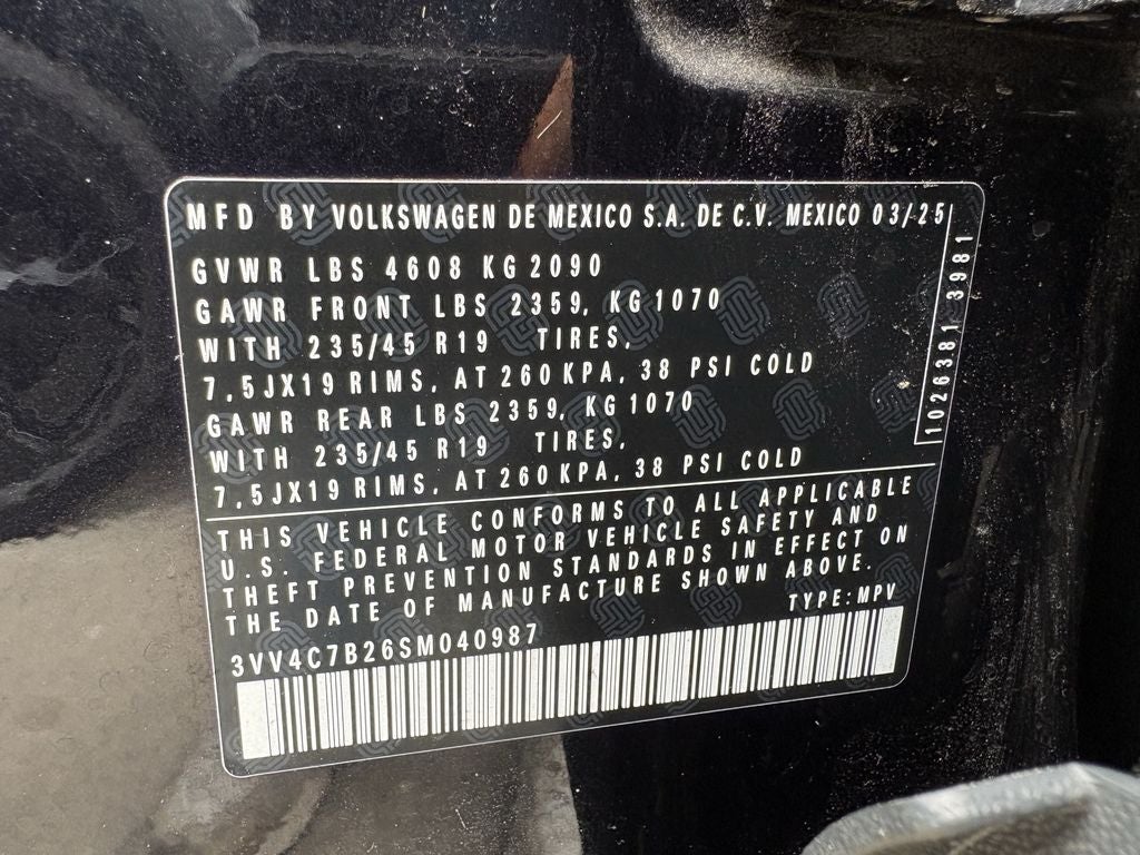 2025 Volkswagen Taos 1.5T SEL