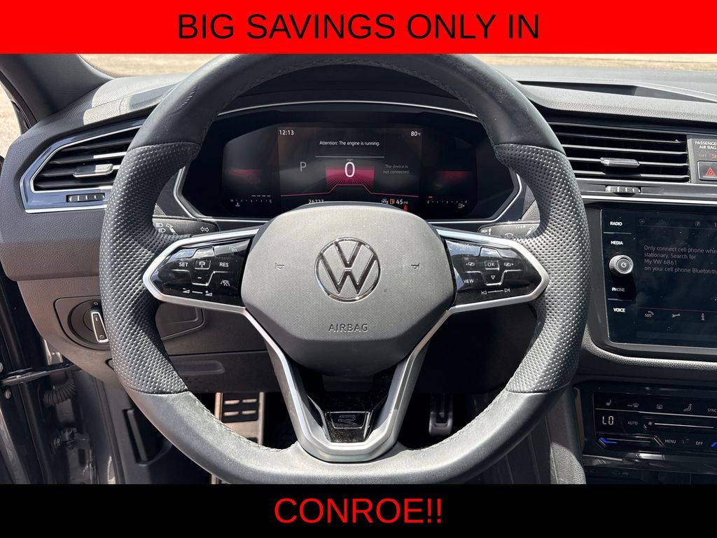 2024 Volkswagen Tiguan 2.0T SE R-Line Black