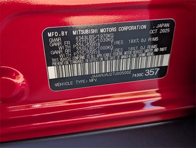 2026 Mitsubishi Outlander Sport Base