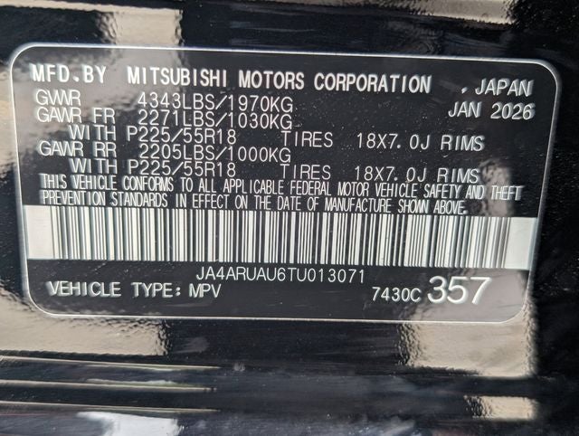 2026 Mitsubishi Outlander Sport 2.0 LE