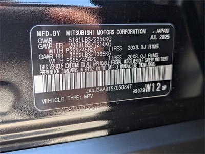 2025 Mitsubishi Outlander SE