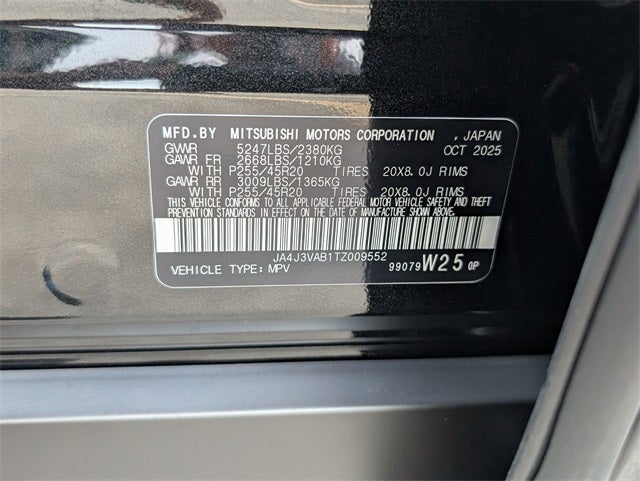 2026 Mitsubishi Outlander SE