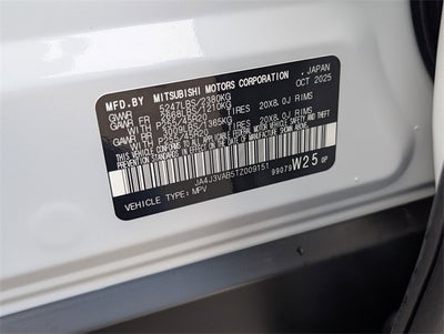 2026 Mitsubishi Outlander SE