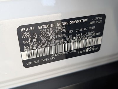 2026 Mitsubishi Outlander LE