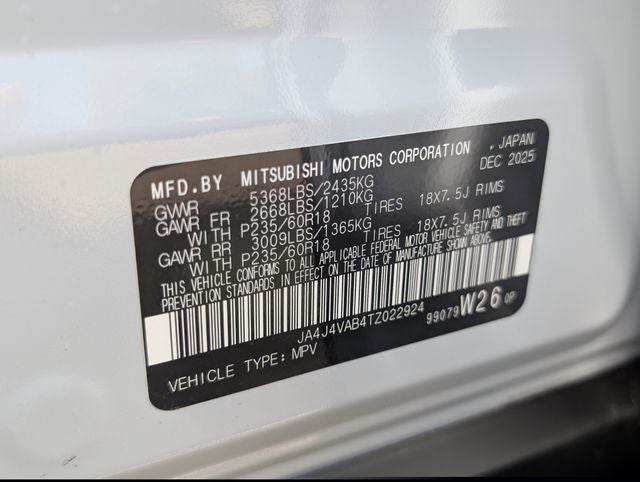2026 Mitsubishi Outlander Trail Edition