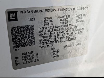2020 Chevrolet Equinox LT
