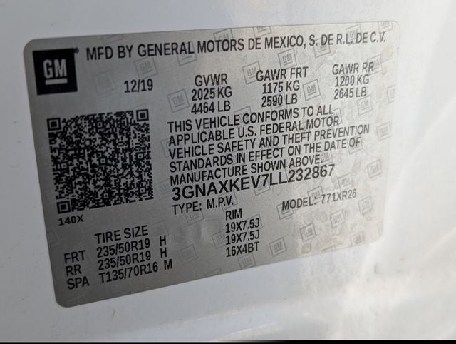 2020 Chevrolet Equinox LT