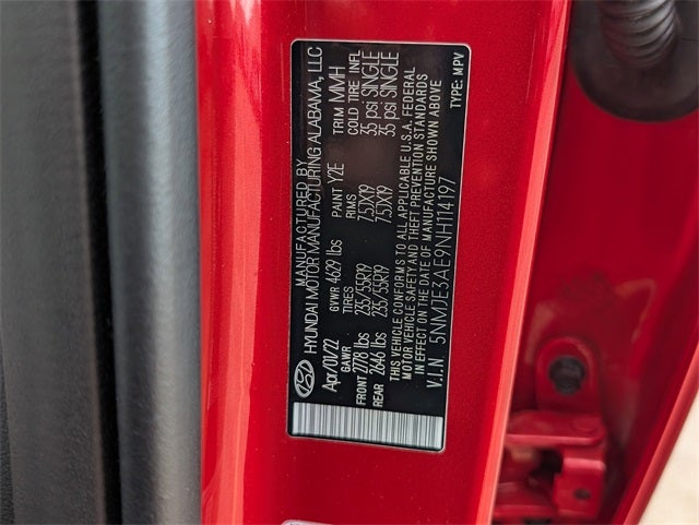 2022 Hyundai Tucson Limited