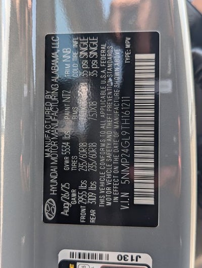 2026 Hyundai Santa Fe SEL