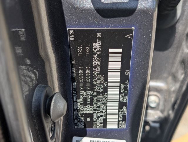 2020 Toyota Highlander XLE