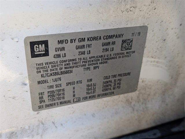 2020 Chevrolet Trax LS