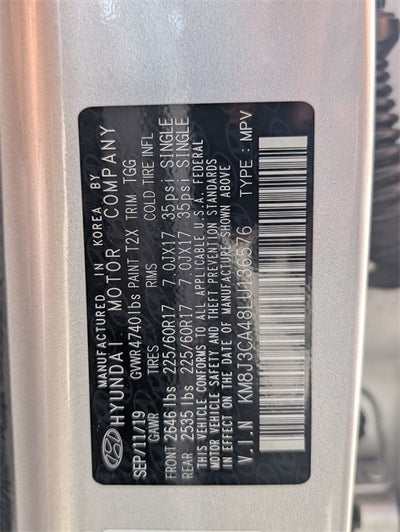 2020 Hyundai Tucson Value