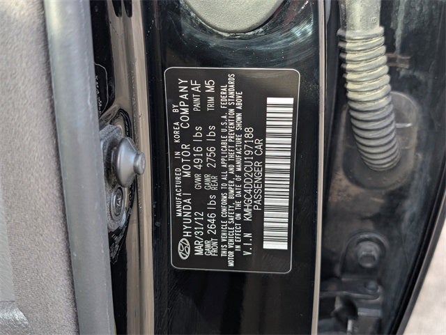 2012 Hyundai Genesis 3.8