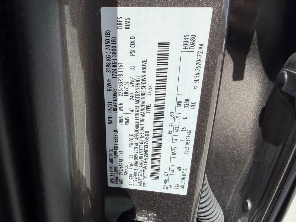 2021 Ford F-150 XLT