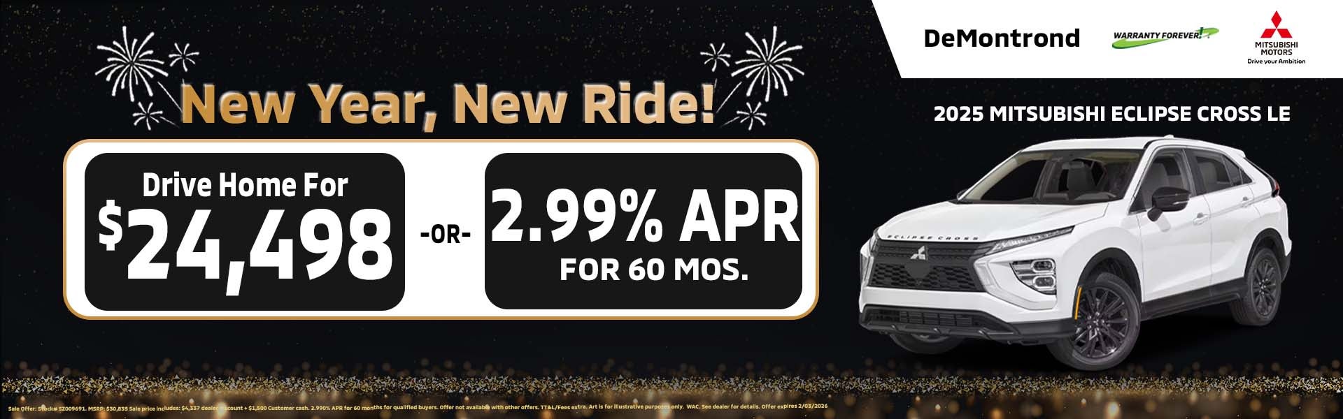 2025 MITSUBISHI ECLIPSE CROSS LE