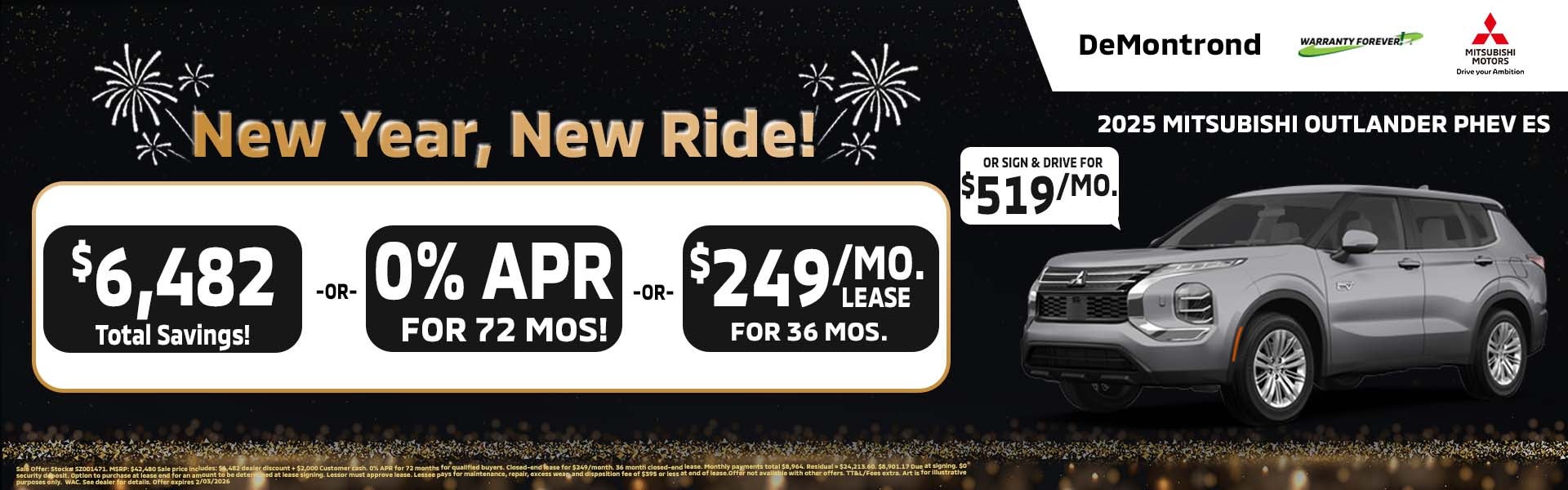 2025 MITSUBISHI OUTLANDER PHEV ES