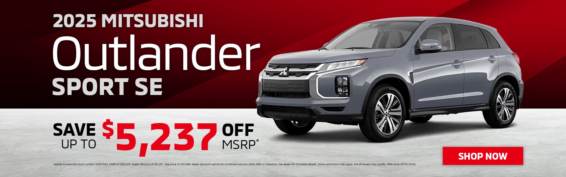 2025 Mitsubishi Outlander Sport SE