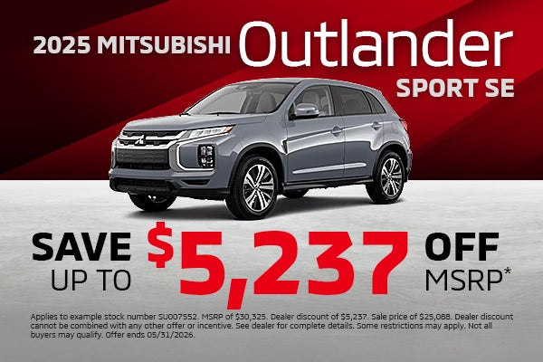 2025 Mitsubishi Outlander Sport SE